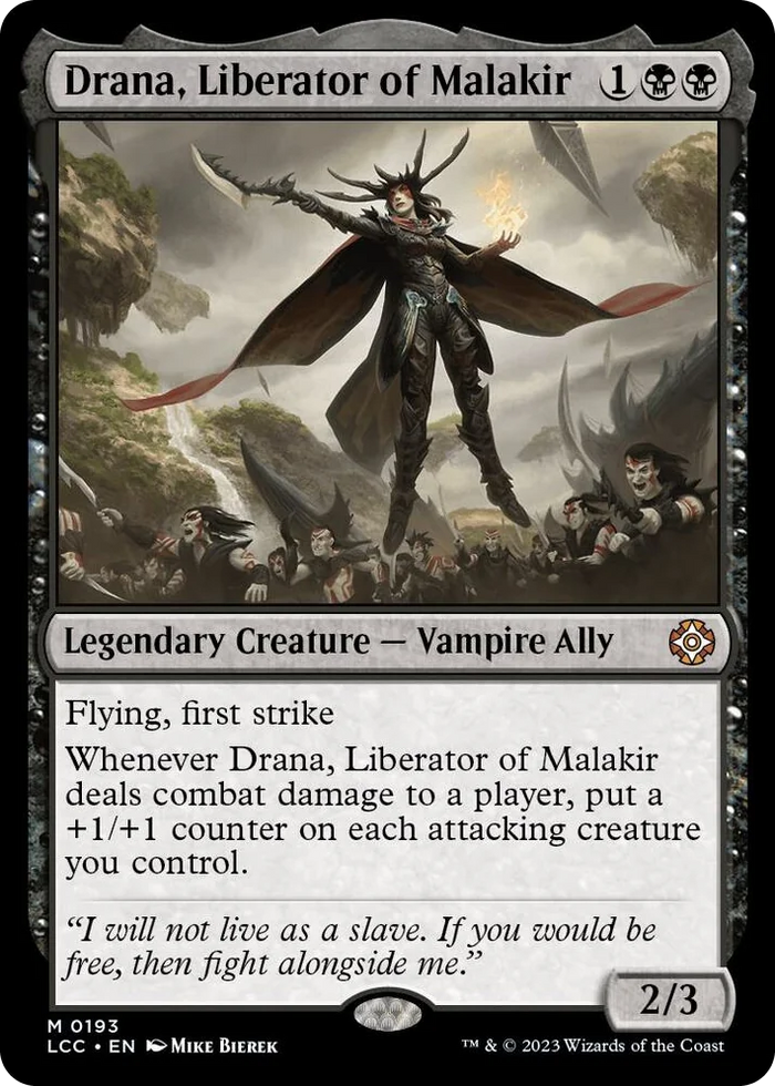 0193 Drana, Liberator of Malakir M Commander: The Lost Caverns of Ixalan