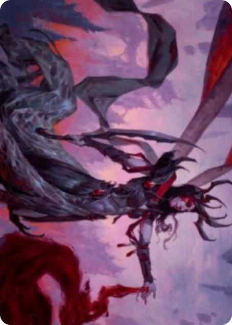 0054 Drana, the Last Bloodchief Art Card S Art Series: Zendikar Rising