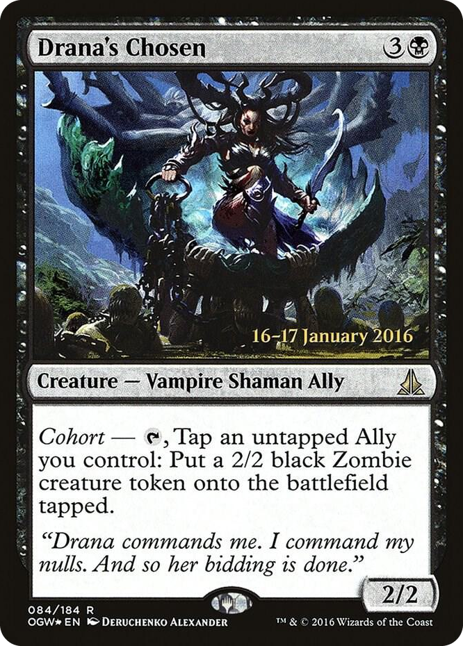 Drana's Chosen #84 R - Prerelease Cards Pokemon card