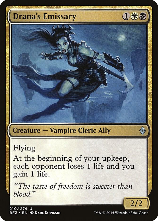 0210 Drana's Emissary U Battle for Zendikar