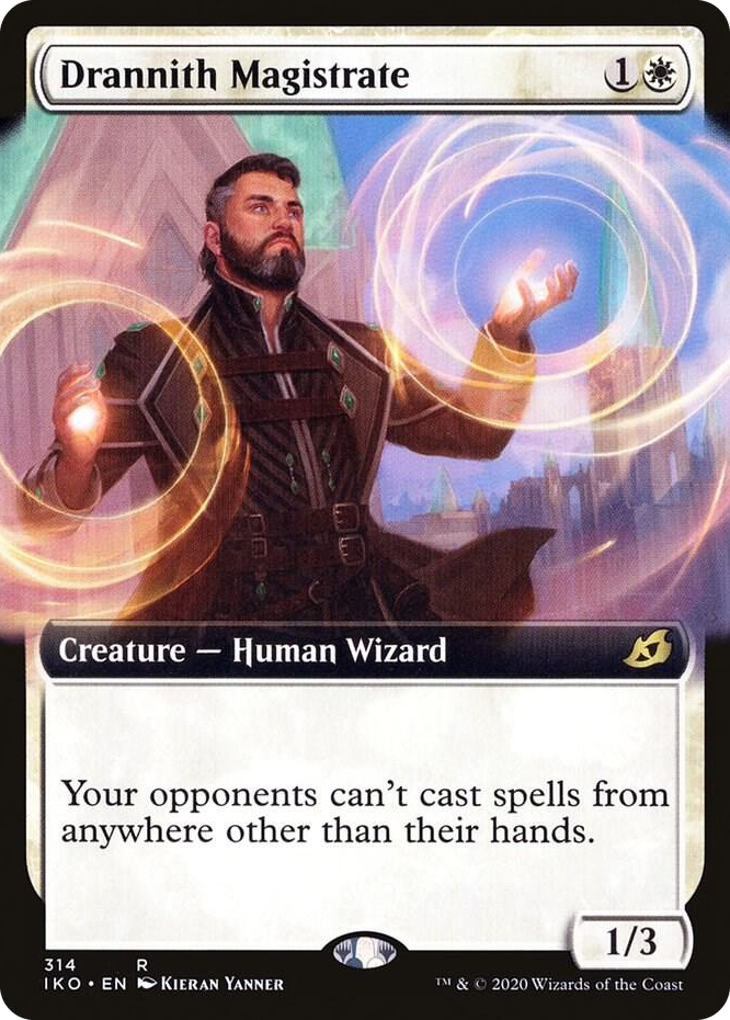 0314 Drannith Magistrate (Extended Art) R Lair of Behemoths