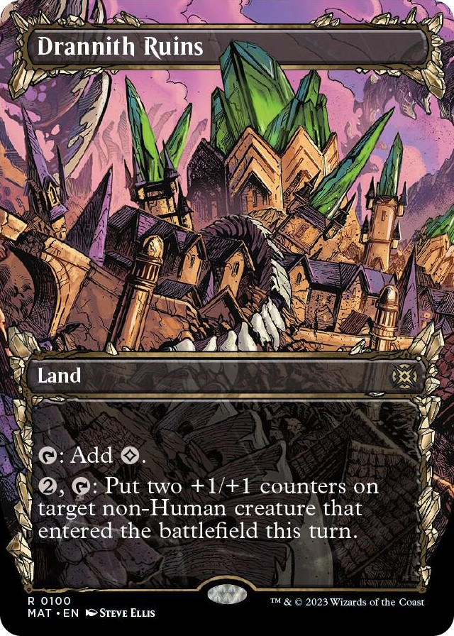 0100 Drannith Ruins (Showcase) R March of the Machine: The Aftermath