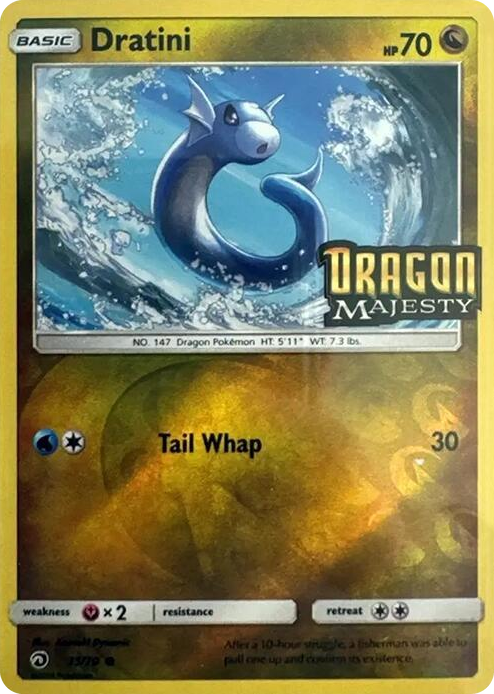 0035 Dratini - 35/70 (Toys R Us Promo) Common Miscellaneous Cards & Products