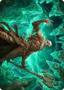 0022 Draugr Necromancer Art Card S Art Series: Kaldheim
