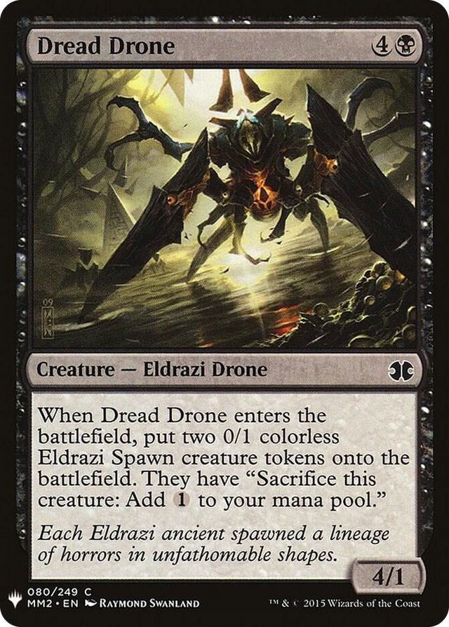 0080 Dread Drone C The List Reprints