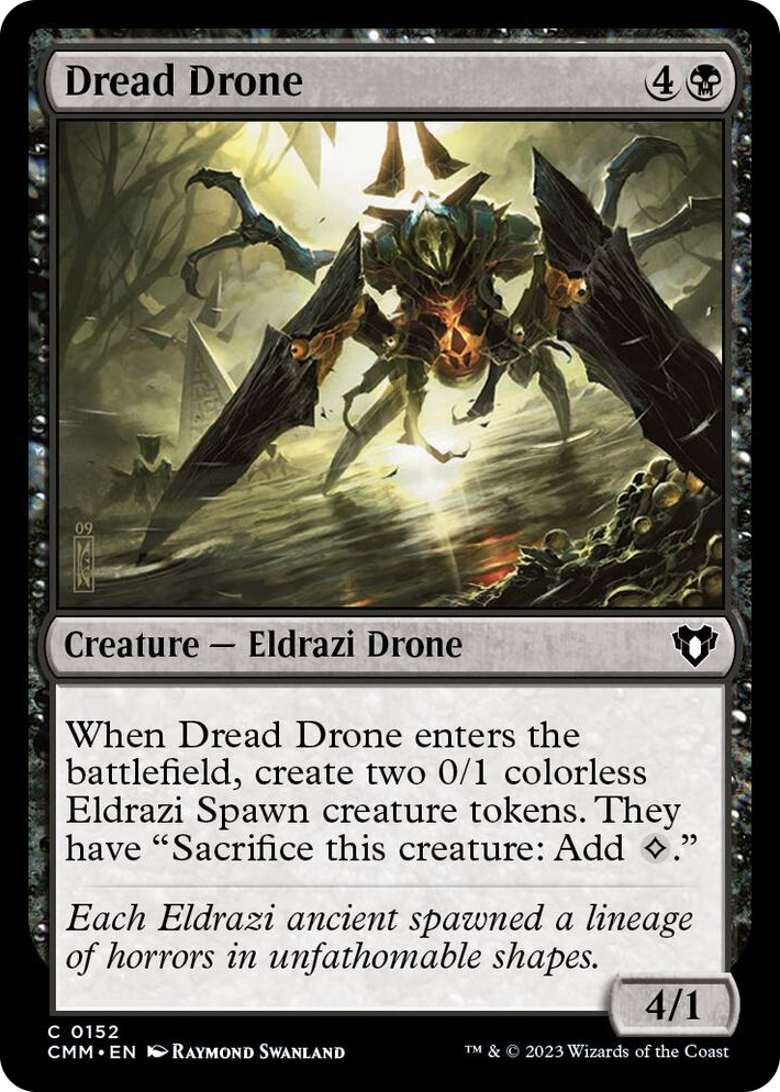 0152 Dread Drone C Commander Masters