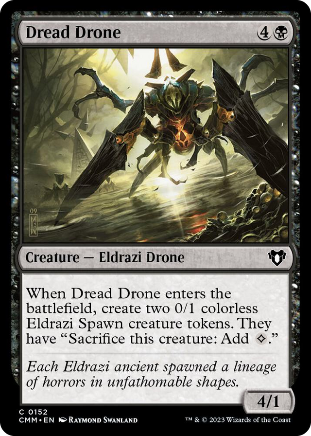 0152 Dread Drone C Commander Masters