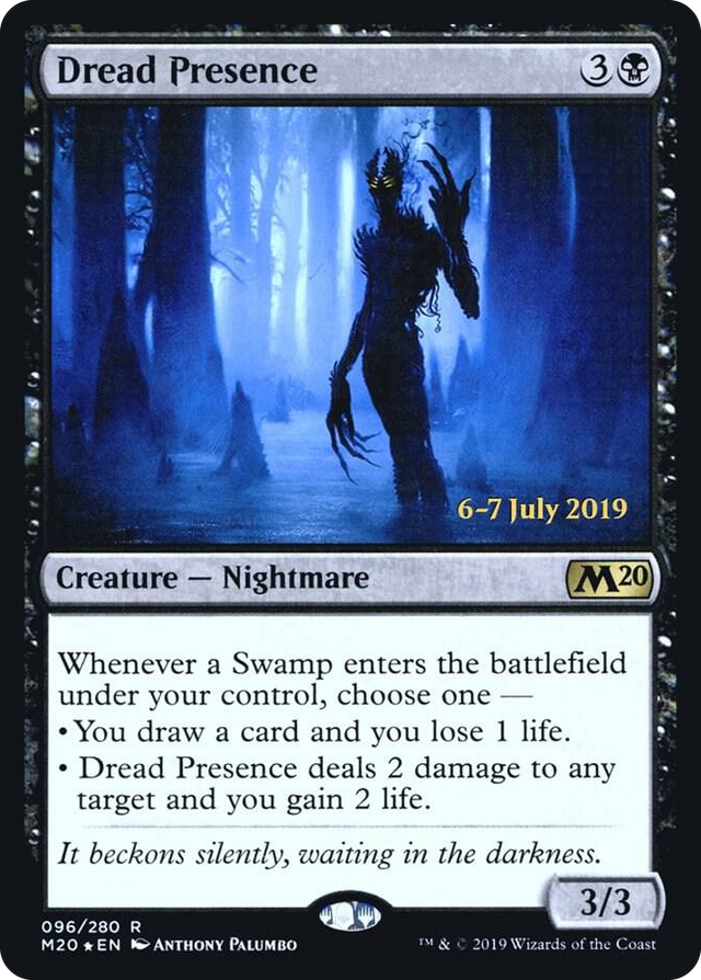 0096 Dread Presence R Prerelease Cards