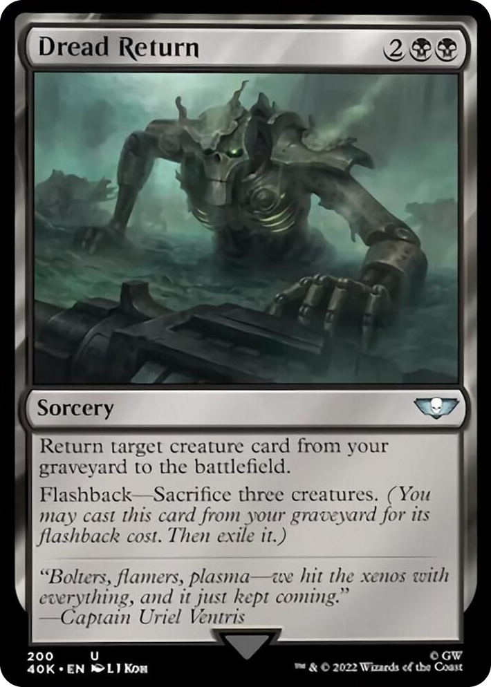0200 Dread Return U Universes Beyond: Warhammer 40,000