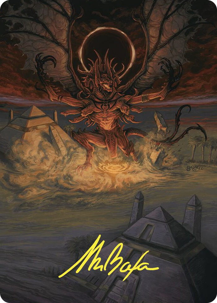 Dread Return Art Card (Gold-Stamped Signature) #36 S - Art Series: Commander Masters Pokemon card