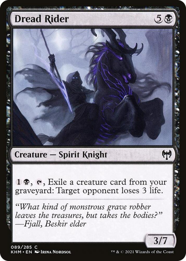 0089 Dread Rider C Kaldheim