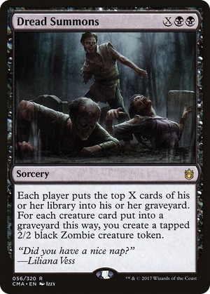 0056 Dread Summons R Commander Anthology