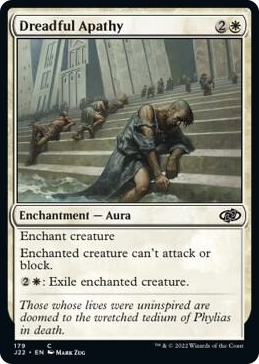 Dreadful Apathy #179 C - Jumpstart 2022 Pokemon card