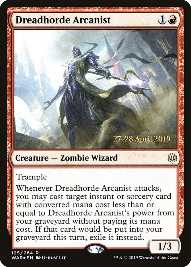 0125 Dreadhorde Arcanist R Prerelease Cards