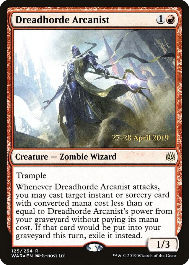 0125 Dreadhorde Arcanist R Prerelease Cards