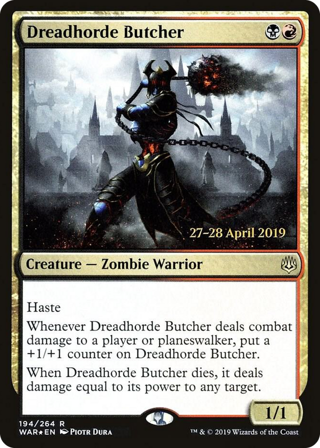 0194 Dreadhorde Butcher R Prerelease Cards