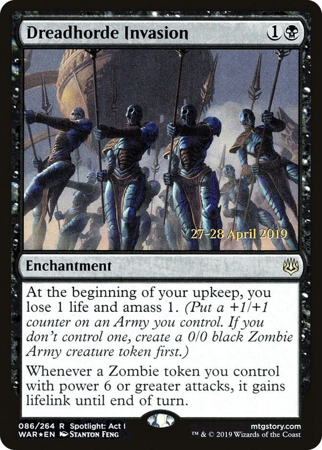 0086 Dreadhorde Invasion R Prerelease Cards