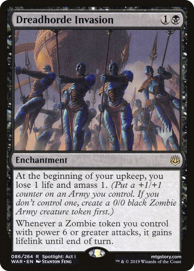 0086 Dreadhorde Invasion R Promo Pack: Throne of Eldraine