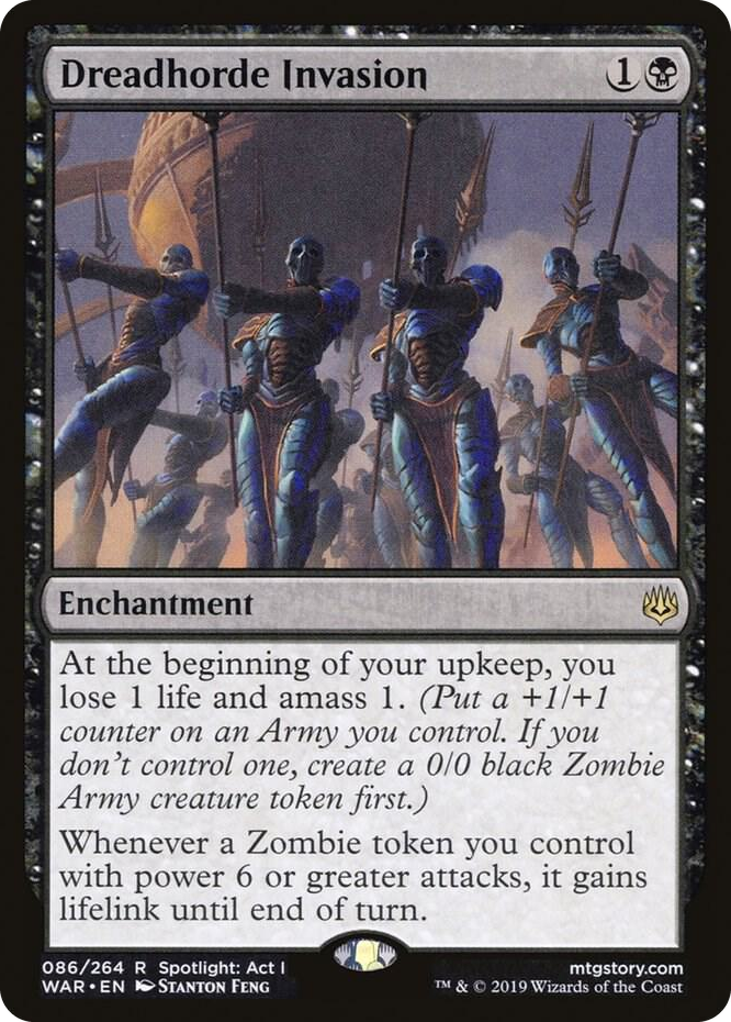 0086 Dreadhorde Invasion R War of the Spark