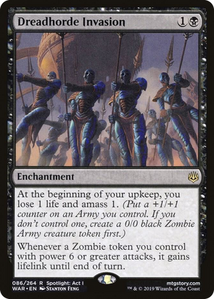 0086 Dreadhorde Invasion R War of the Spark