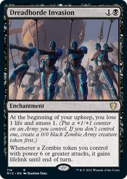0114 Dreadhorde Invasion R Commander: Innistrad: Midnight Hunt