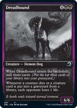 0097 Dreadhound U Innistrad: Double Feature