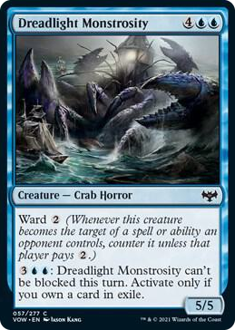 0057 Dreadlight Monstrosity C Innistrad: Crimson Vow
