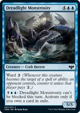 0057 Dreadlight Monstrosity C Innistrad: Crimson Vow