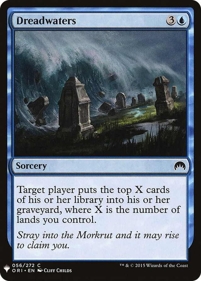 0056 Dreadwaters C The List Reprints
