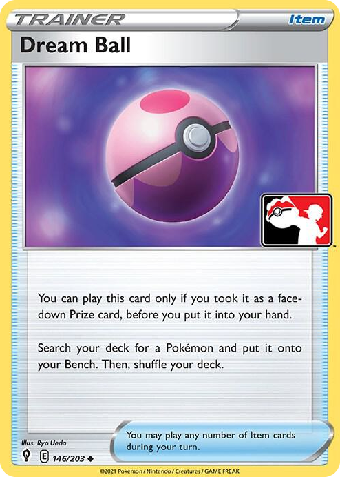0146 Dream Ball Uncommon Prize Pack Series Cards