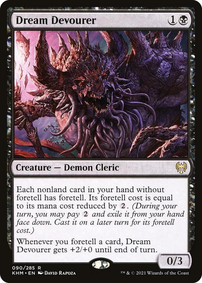 Dream Devourer #90 R - Kaldheim Pokemon card