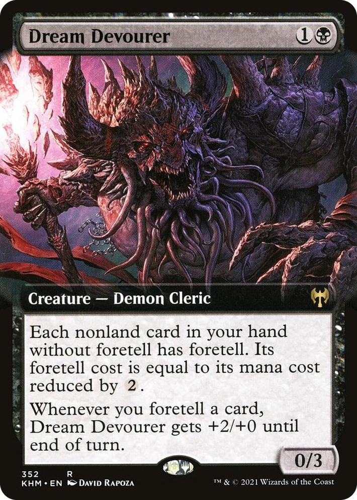 0352 Dream Devourer (Extended Art) R Kaldheim