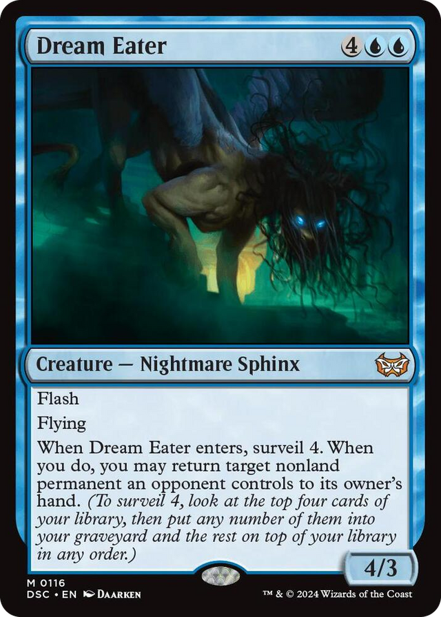 0116 Dream Eater M Commander: Duskmourn: House of Horror