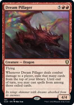 0791 Dream Pillager R Commander Legends: Battle for Baldur's Gate