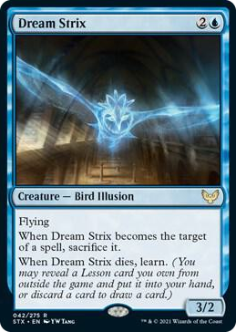 0042 Dream Strix R Strixhaven: School of Mages