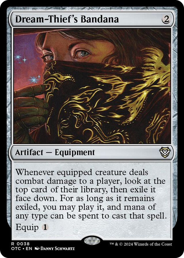 0038 Dream-Thief's Bandana R Commander: Outlaws of Thunder Junction
