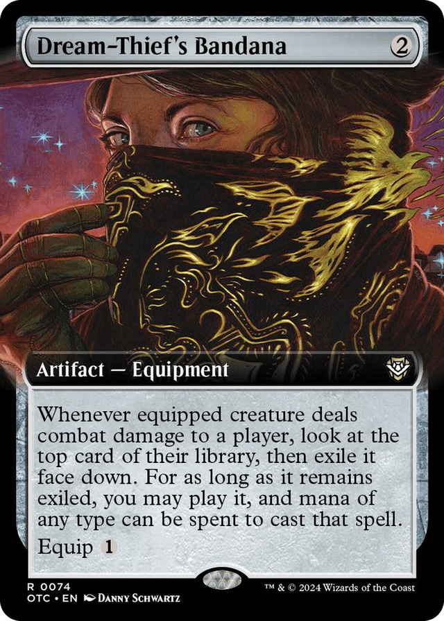 0074 Dream-Thief's Bandana (Extended Art) R Commander: Outlaws of Thunder Junction