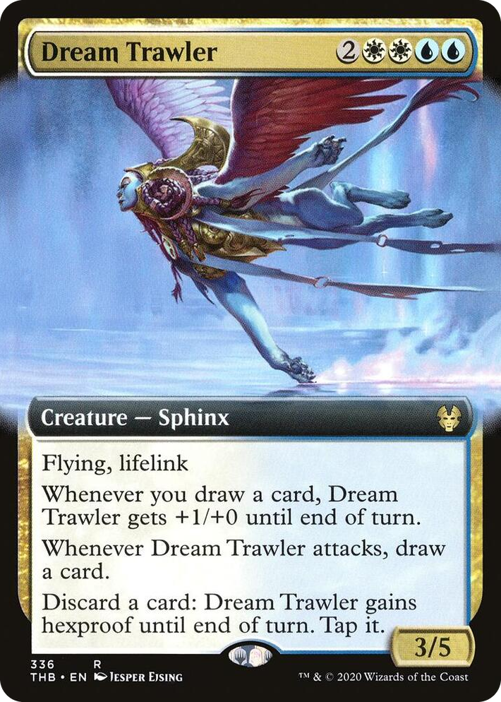0336 Dream Trawler (Extended Art) R Theros Beyond Death