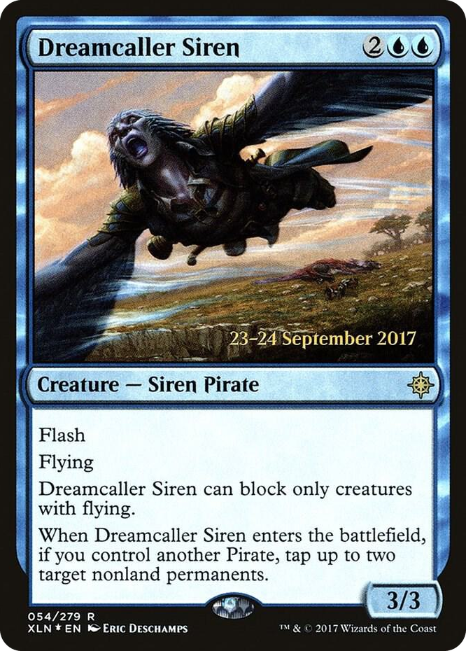 0054 Dreamcaller Siren R Prerelease Cards