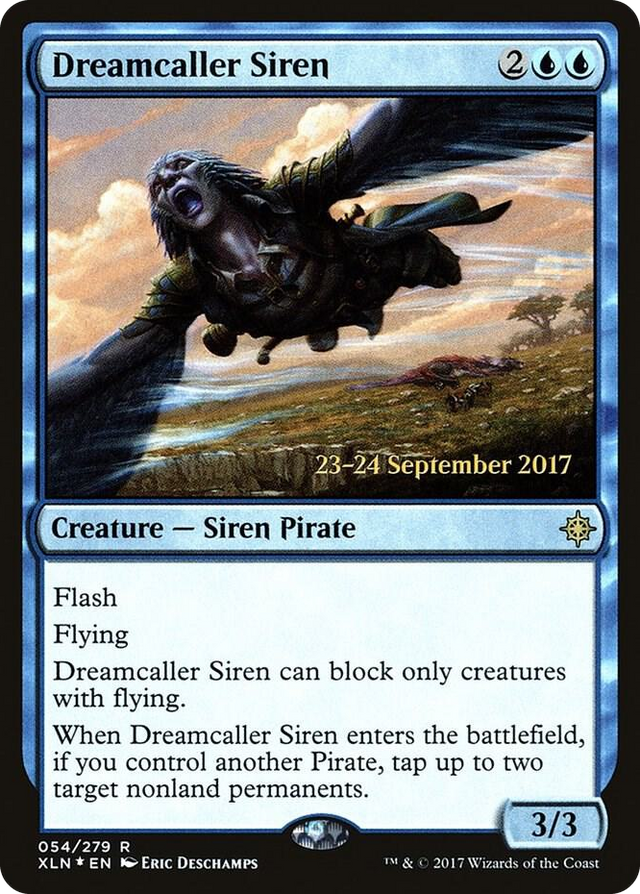 0054 Dreamcaller Siren R Prerelease Cards