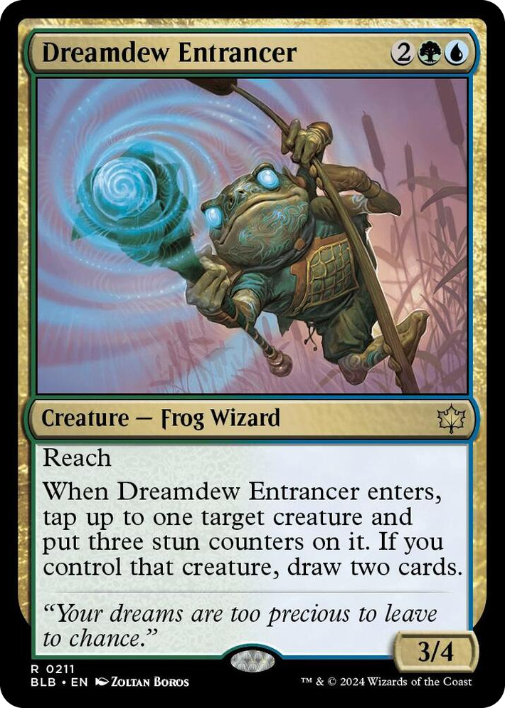 0211 Dreamdew Entrancer R Bloomburrow