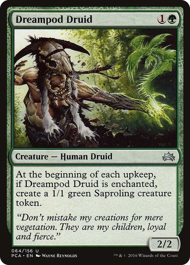Dreampod Druid #64 U - Planechase Anthology Pokemon card