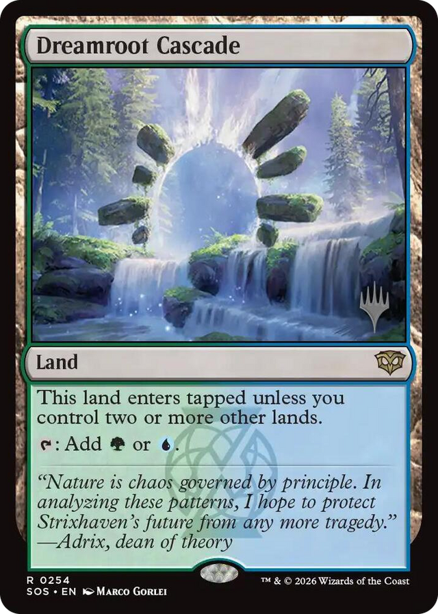 0254 Dreamroot Cascade R Promo Pack: Secrets of Strixhaven