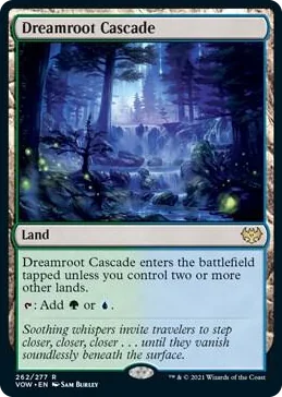 0262 Dreamroot Cascade R Innistrad: Crimson Vow