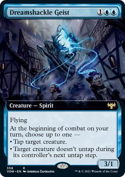 0358 Dreamshackle Geist (Extended Art) R Innistrad: Crimson Vow