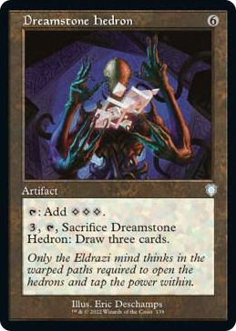 0139 Dreamstone Hedron (Retro Frame) U Commander: The Brothers' War