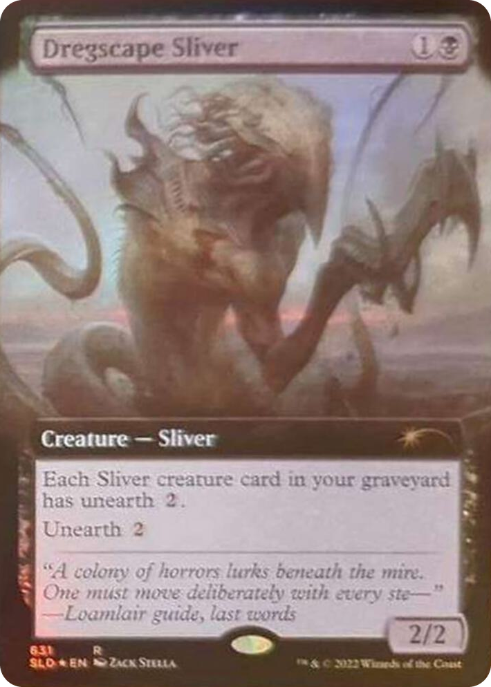 0631 Dregscape Sliver (Extended Art) U Secret Lair Drop Series