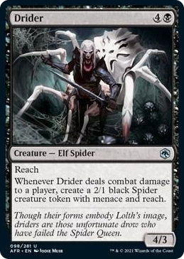 0098 Drider U Adventures in the Forgotten Realms