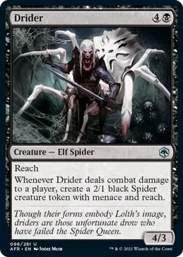0098 Drider U Adventures in the Forgotten Realms