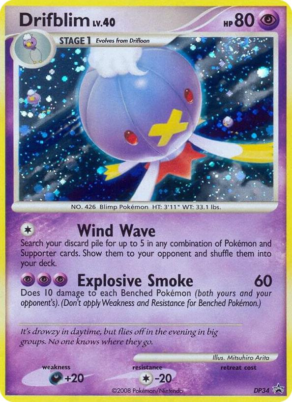DP034 Drifblim - DP34 Promo Diamond and Pearl Promos